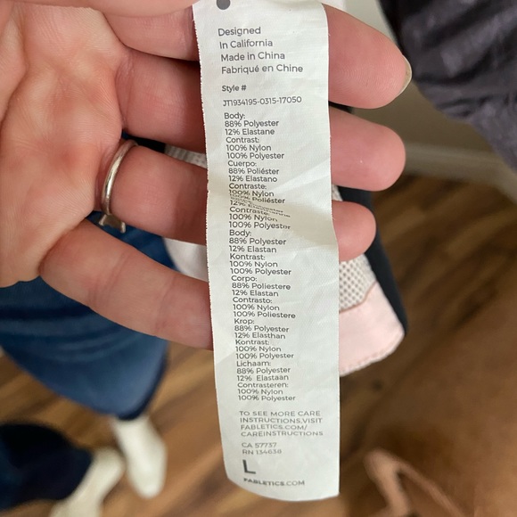 Fabletics Karen Layer Jacket Size Large - Picture 12 of 16